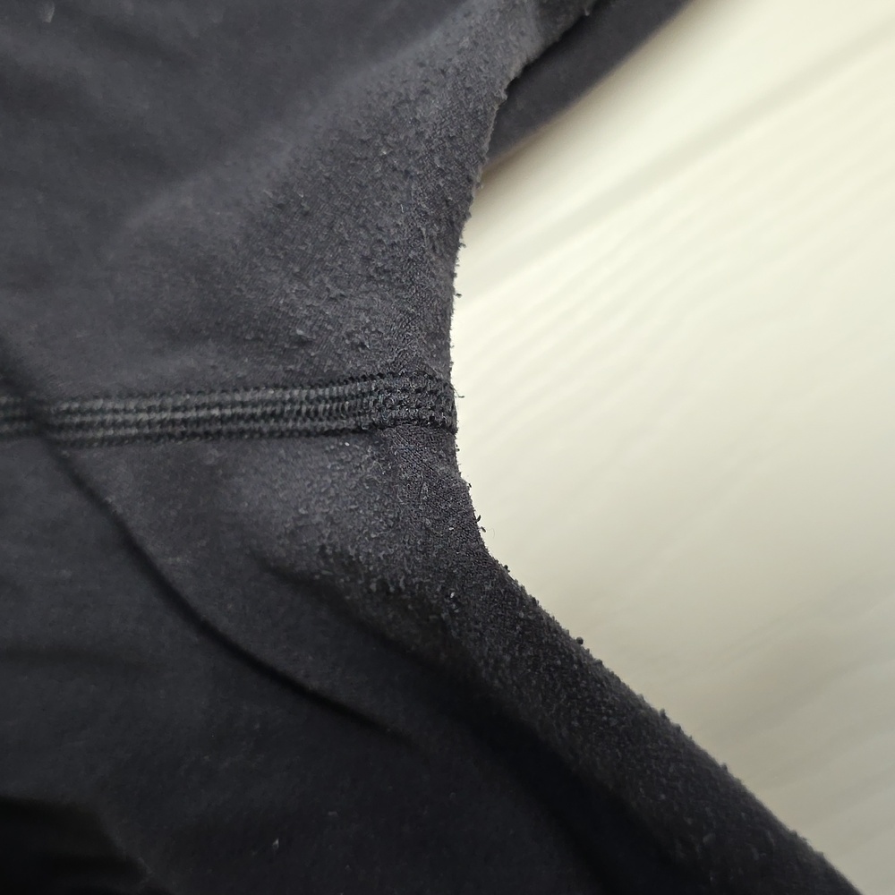 Lululemon Athletica Black Cropped Leggings Size 6 - Picture 6 of 12